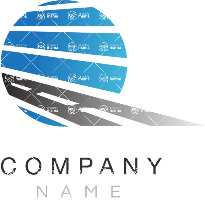 Business Logo Templates - vector graphics in a pack from GraphicMama - Modern Transportation Company Logo Design